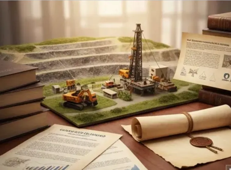 Imagen de Acero y Roca Seguridad jurídica minería CIADI. Balanza de la justicia representando la seguridad jurídica minería CIADI en contratos internacionales. Imagen de Acero y Roca.