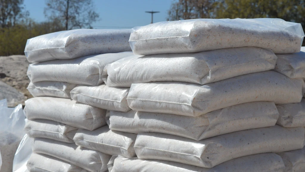 Mineral procesado para recuperación pasivos ambientales minería en San Juan.