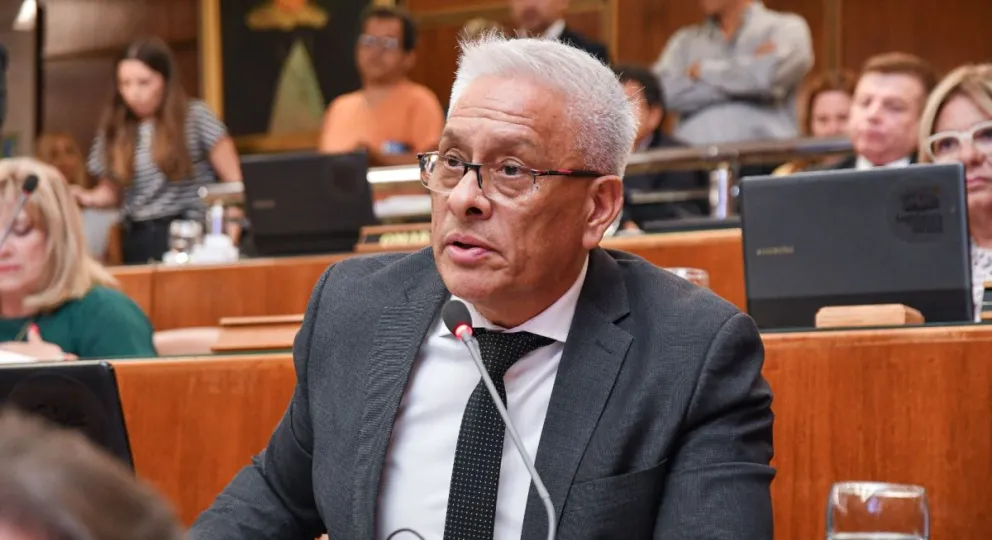 Juan Carlos Quiroga Moyano presidente PJ San Juan entrevista Acero y Roca.