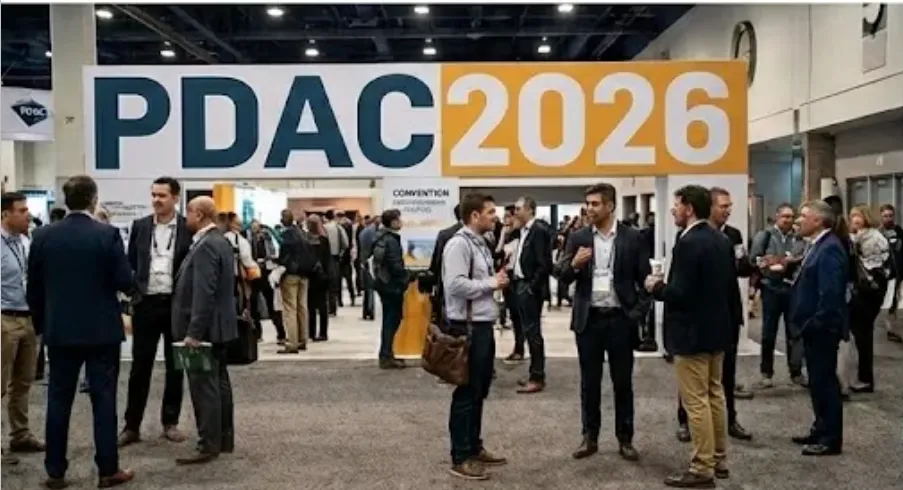 Imagen de ACERO Y ROCA PDAC Toronto feria minera internacional lanzamiento becas Comafi.