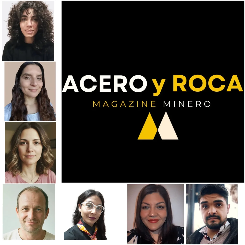 Plantel de periodistas de Acero y Roca