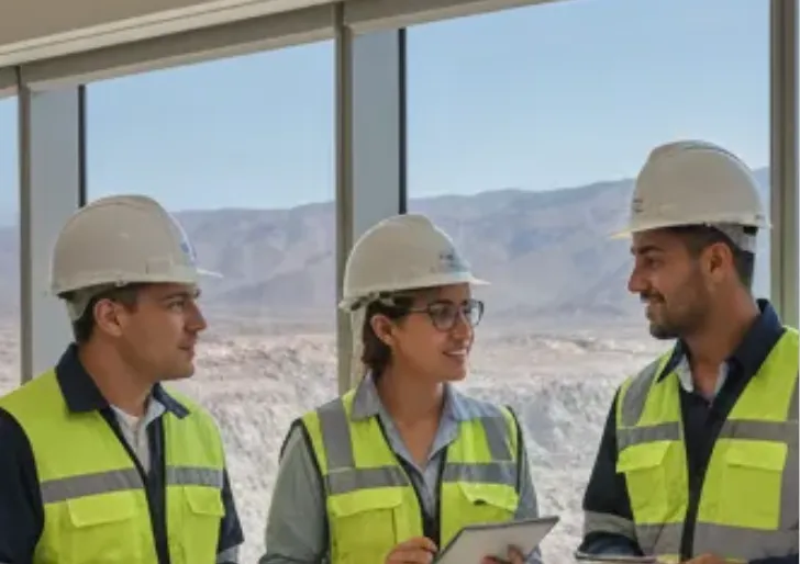 Imagen de ACERO Y ROCA Profesionales capacitados en la evaluación estratégica de activos minerales. Imagen ilustrativa de ACERO Y ROCA