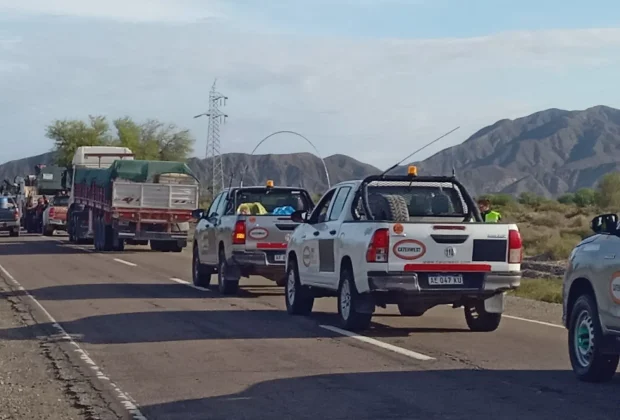 corte de ruta Jáchal desocupados mineros reclamo trabajo local 2024