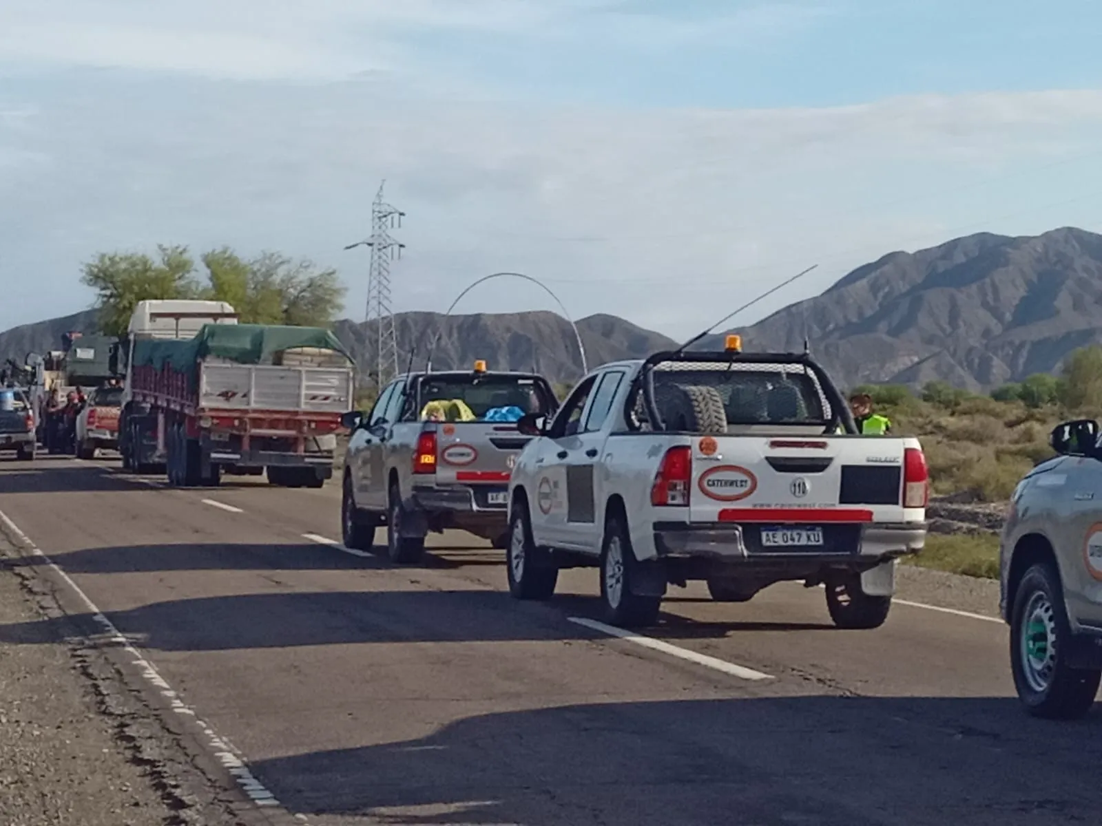 corte de ruta Jáchal desocupados mineros reclamo trabajo local 2024