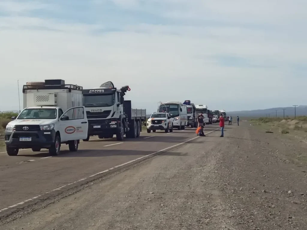 corte de ruta Jáchal desocupados mineros reclamo trabajo local 2024