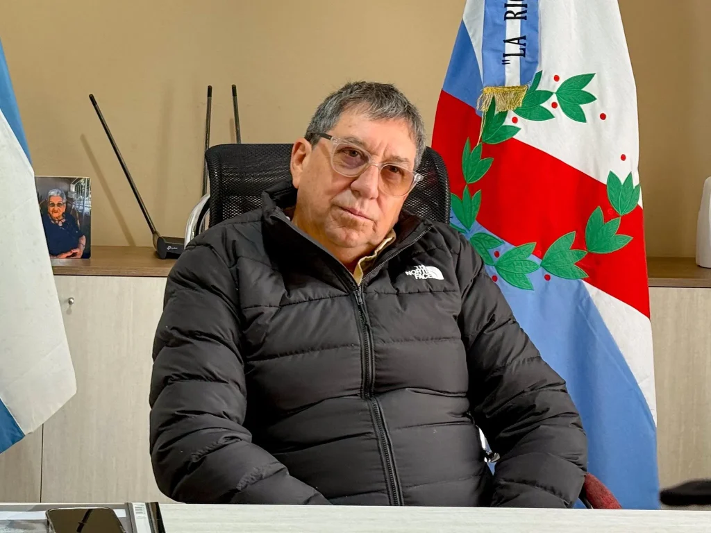 Luis Orquera, intendente de Villa Castelli