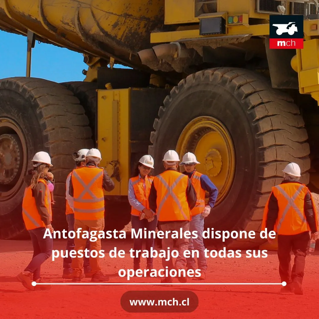 flyer de ofertas laborales en minería
