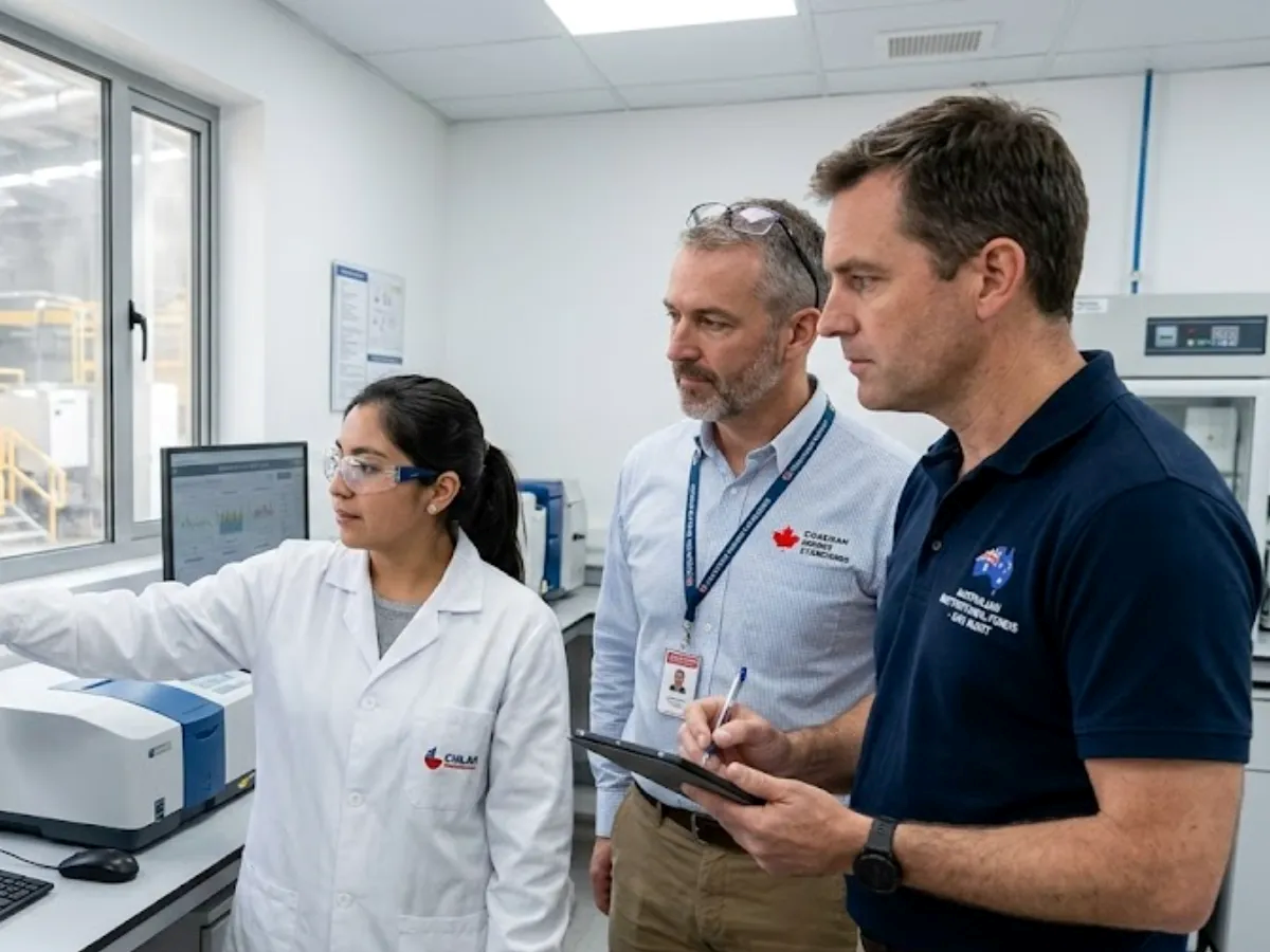 Contenido Original de ACERO Y ROCA - Prohibida su reproducción Profesionales monitoreando datos en un laboratorio. Imagen de Acero y Roca