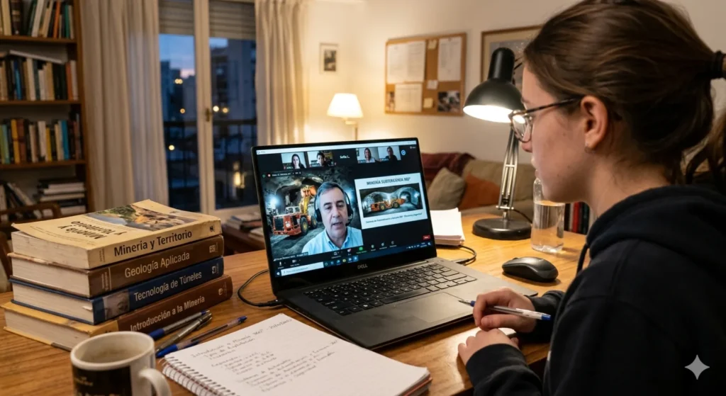 Contenido Original de ACERO Y ROCA- Prohibida su reproducción diplomatura minería UCASAL modalidad online clases sincrónicas asincrónicas. Imagen ilustrativa: ACERO Y ROCA