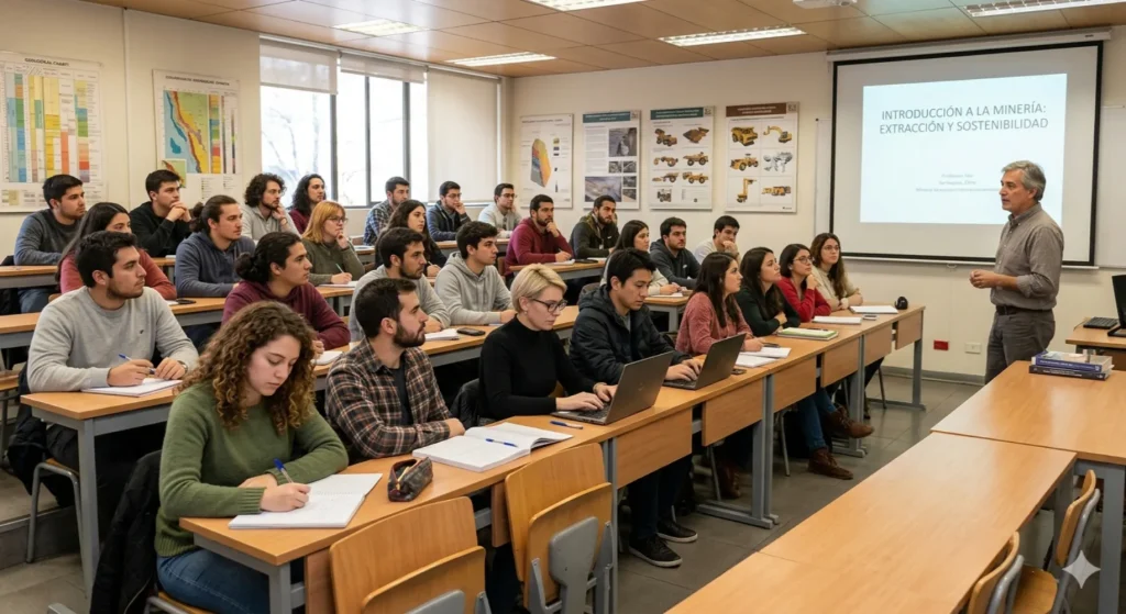educación minera en América Latina formación técnica sector minero