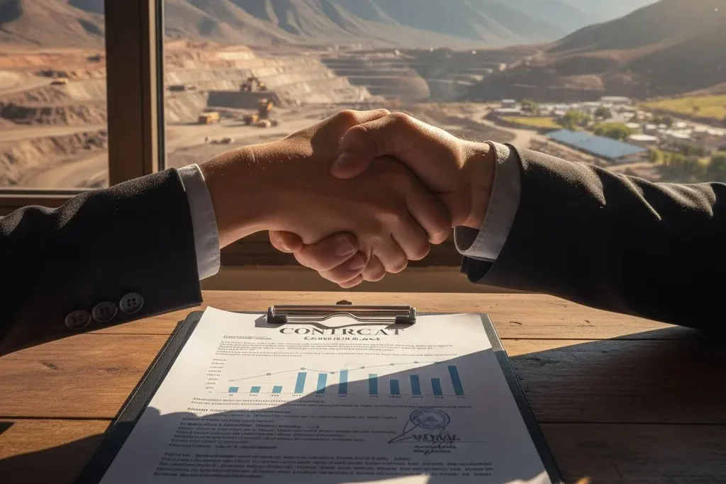 Imagen de Acero y Roca Manos entrelazadas. Imagen de Acero y Roca