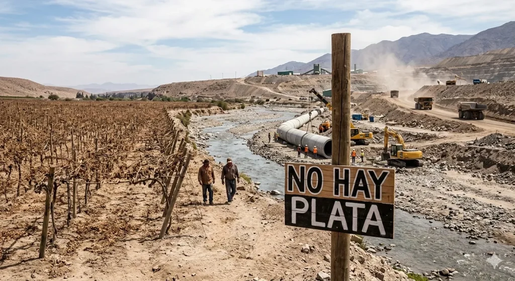 Imagen de Acero y Roca Crisis hídrica en San Juan. Imagen de Acero y Roca