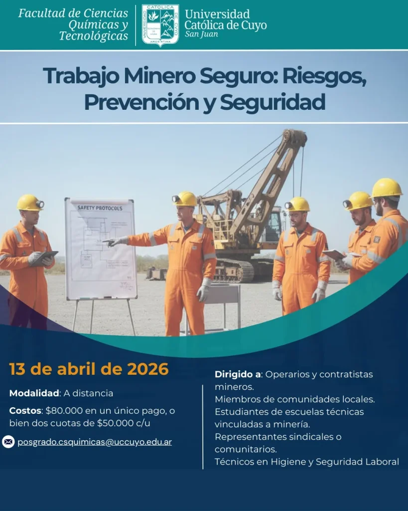 Flyer de la diplomatura de la UCC