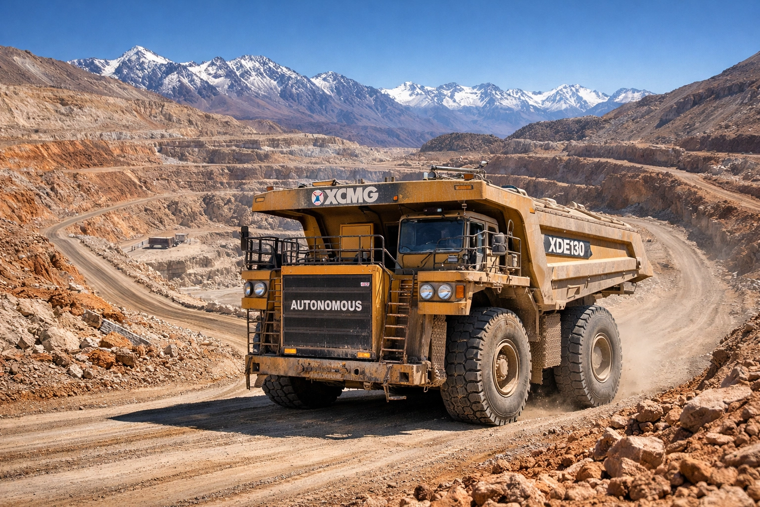 camiones eléctricos de XCMG