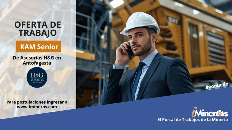 flyer de ofertas laborales en minería