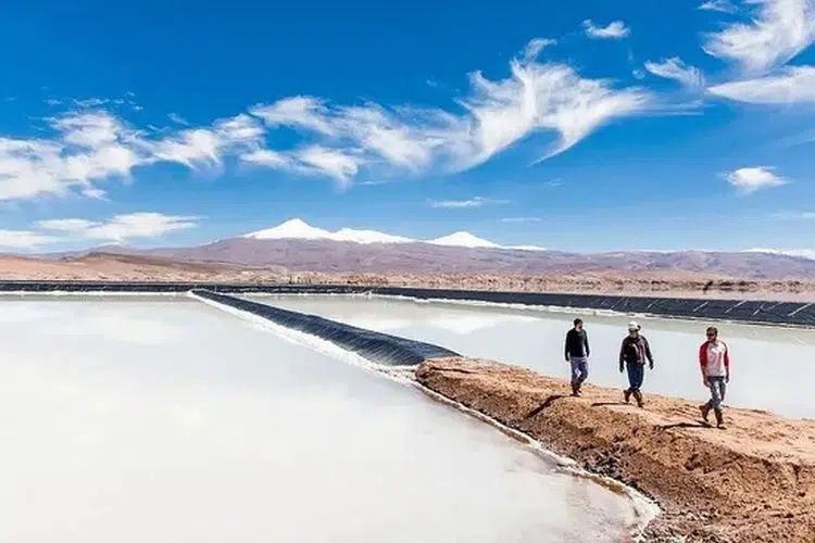 Salar de litio en Salta
