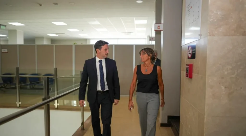 Juan Pablo Perea, ministro de economía de San Juan.