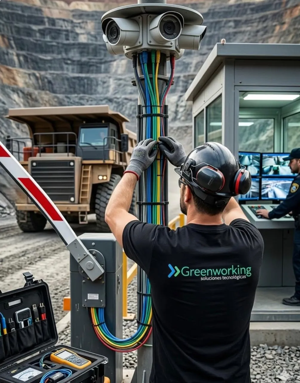 Contenido Original de ACERO Y ROCA - Prohibida su reproducción Greenworking minería. Imagen ilustrativa de Acero y Roca.