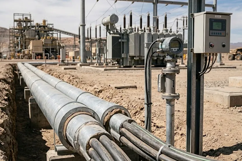 Contenido Original de ACERO Y ROCA - Prohibida su reproducción Cañerías de agua. Imagen de Acero y Roca