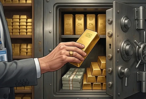 Ahorrista y caja fuerte. Contenido Original de ACERO Y ROCA - Prohibida su reproducción