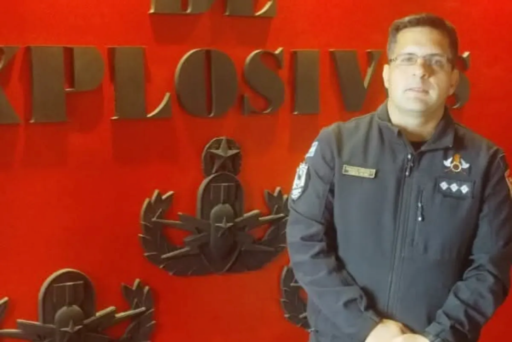 Marcelo Aragón Jefe División Siniestros Bomberos Policía de San Juan entrevista minería.