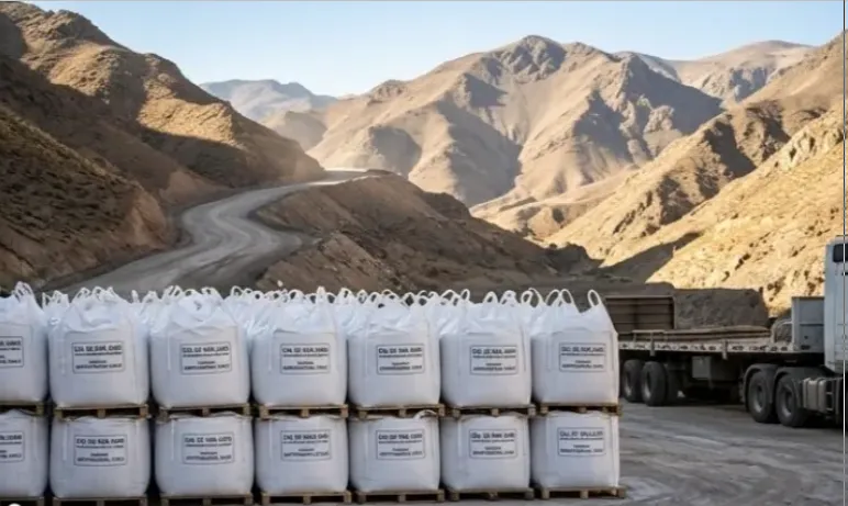 imagen Acero y Roca Producción de cal San Juan minería cobre Chile.