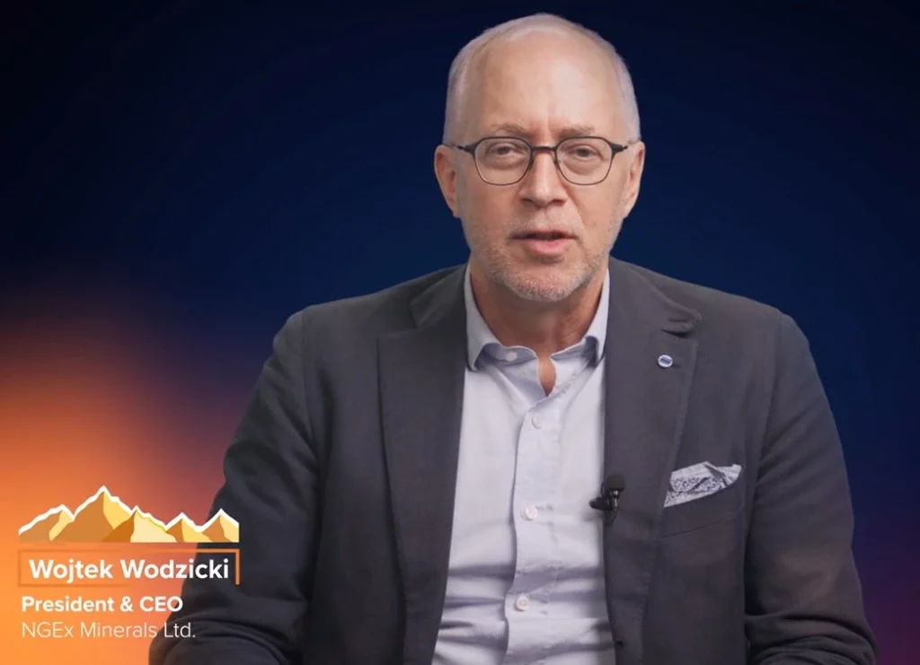 CEO de la compañía NGEX
, Wojtek Wodzicki