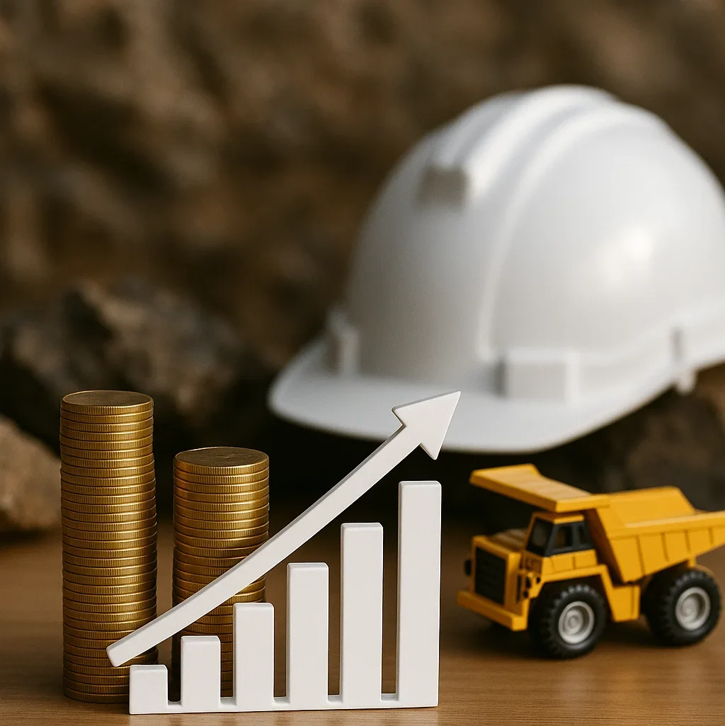 Contenido Original de ACERO Y ROCA - Prohibida su reproducción Inversiones mineras. Imagen de Acero y Roca