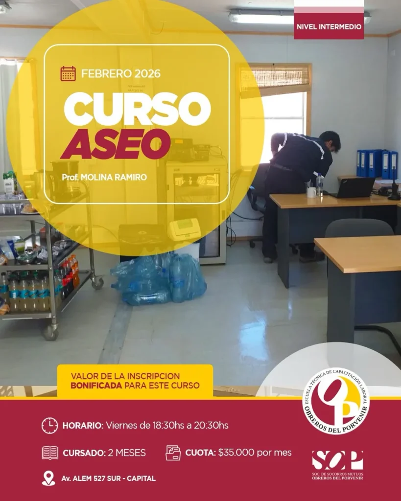 Curso de Aseo