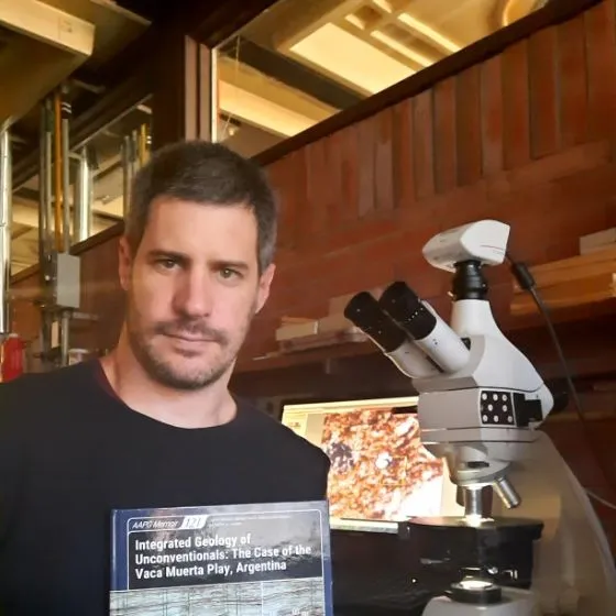 Diego Kietzmann investigador CONICET geologia Vaca Muerta