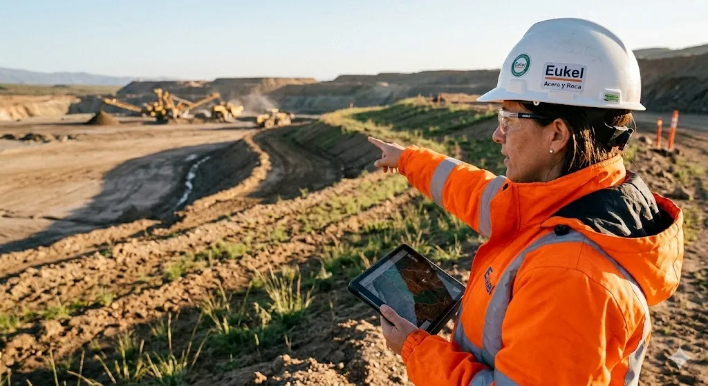 Contenido Original de ACERO Y ROCA - Prohibida su reproducción Ingeniería y remediación ambiental progresiva en un plan de cierre minero en Catamarca. Imagen ilustrativa de Acero y Roca.