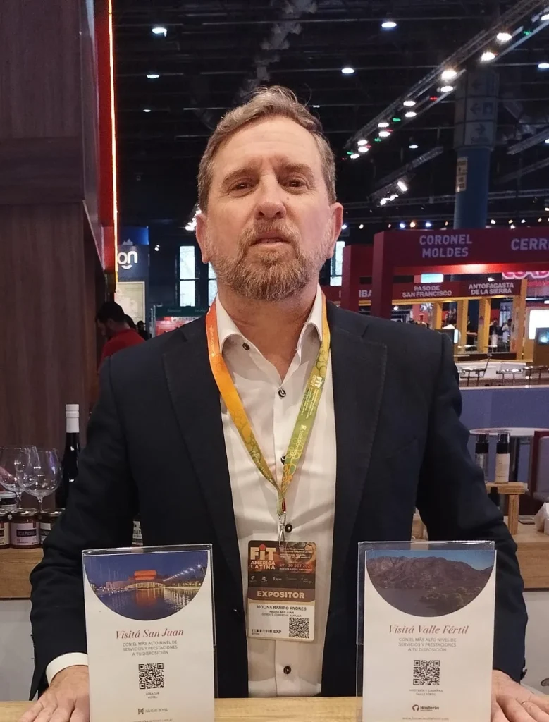 Ramiro Molina, capacitador en minería.