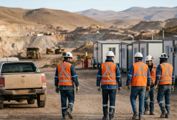 rotacion en mineria acero y roca