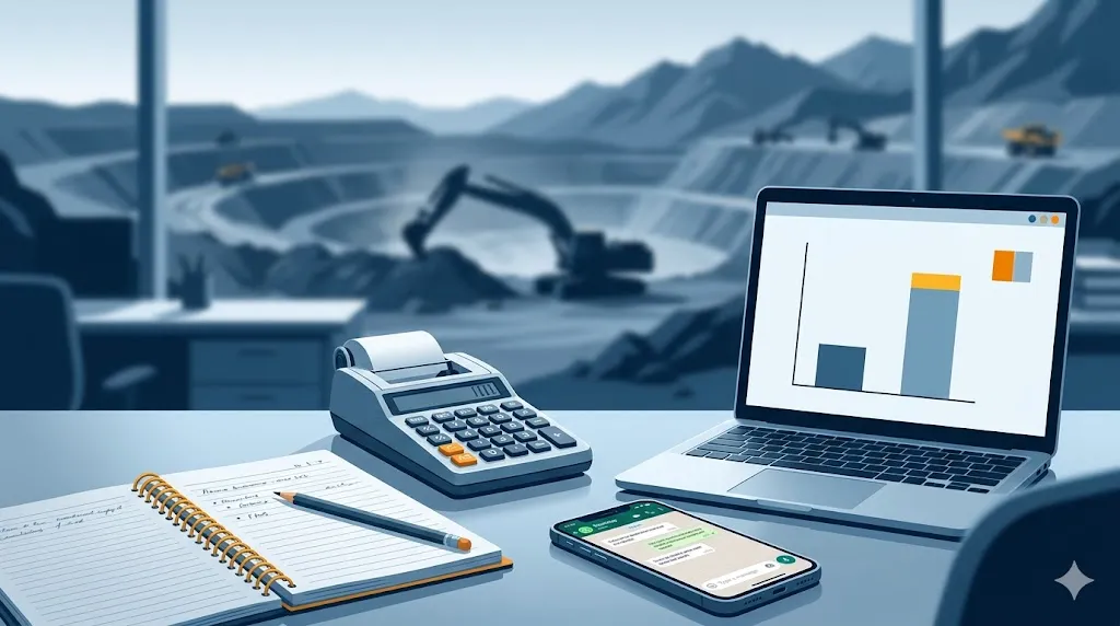 Contenido Original de ACERO Y ROCA - Prohibida su reproducción Escritorio con una computadora y elementos inteligentes. Imagen de Acero y Roca