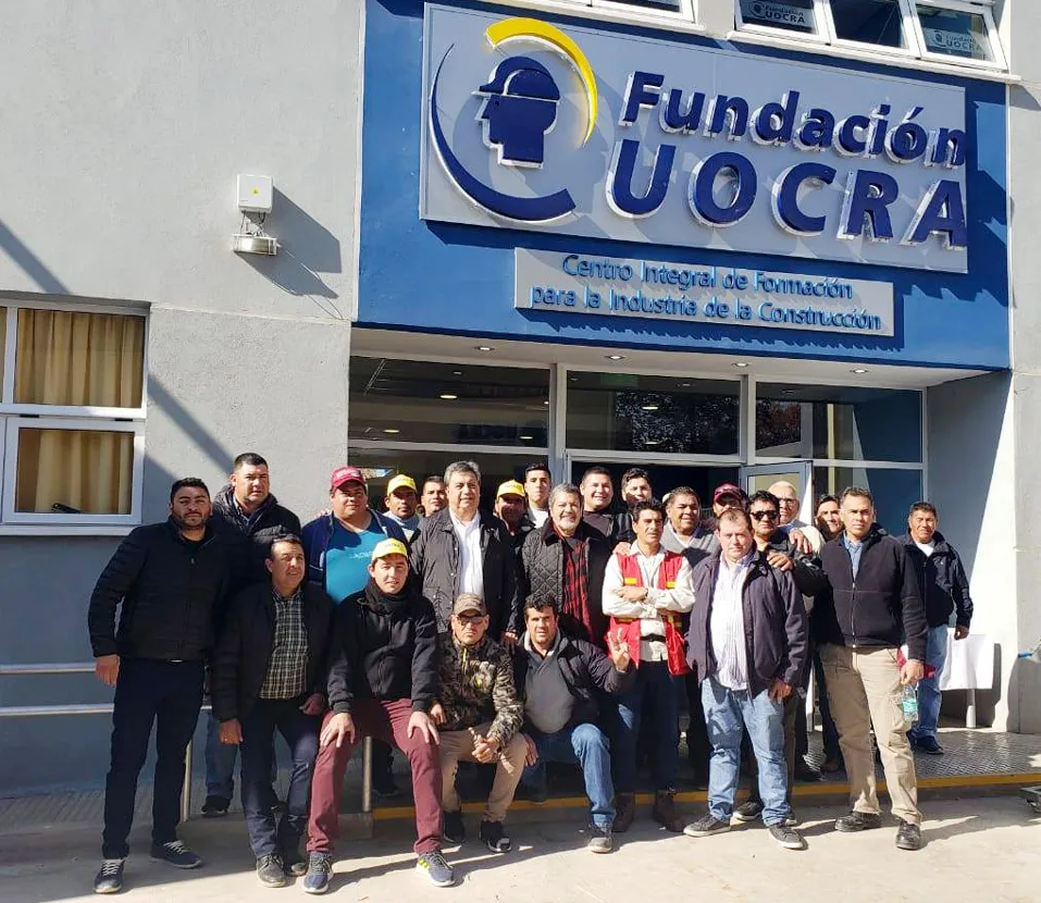 Directivos de UOCRA.