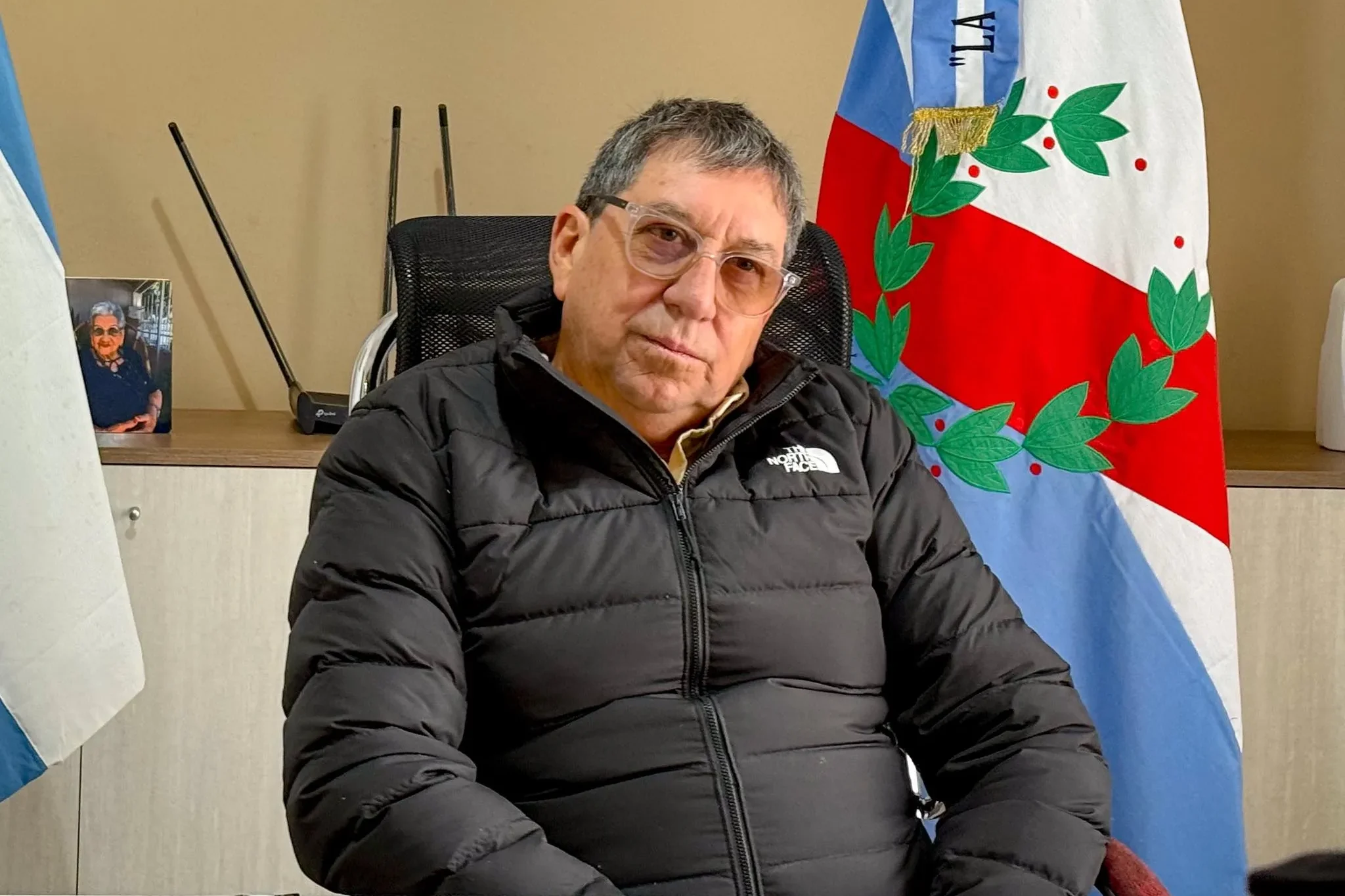 Luis Orquera, intendente de Villa Castelli