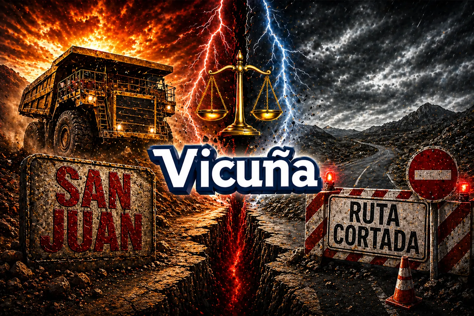 Conflicto minero San Juan entre La Rioja y el Proyecto Vicuña por jurisdicción territorial. Contenido Original de ACERO Y ROCA