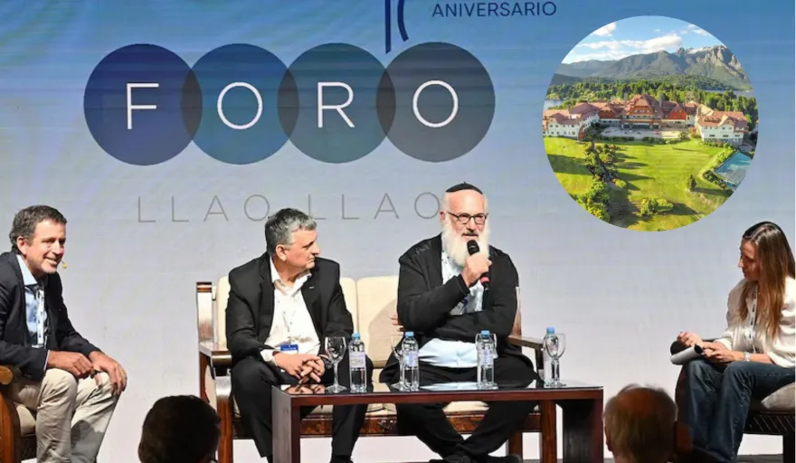  Eduardo Elsztain en el foro Llao Llao.