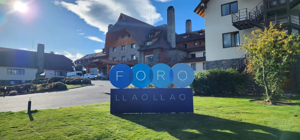 Fachada del hotel Llao Llao en Bariloche