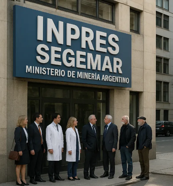 fusión de funciones entre SEGEMAR e INPRES para el monitoreo de geoamenazas.