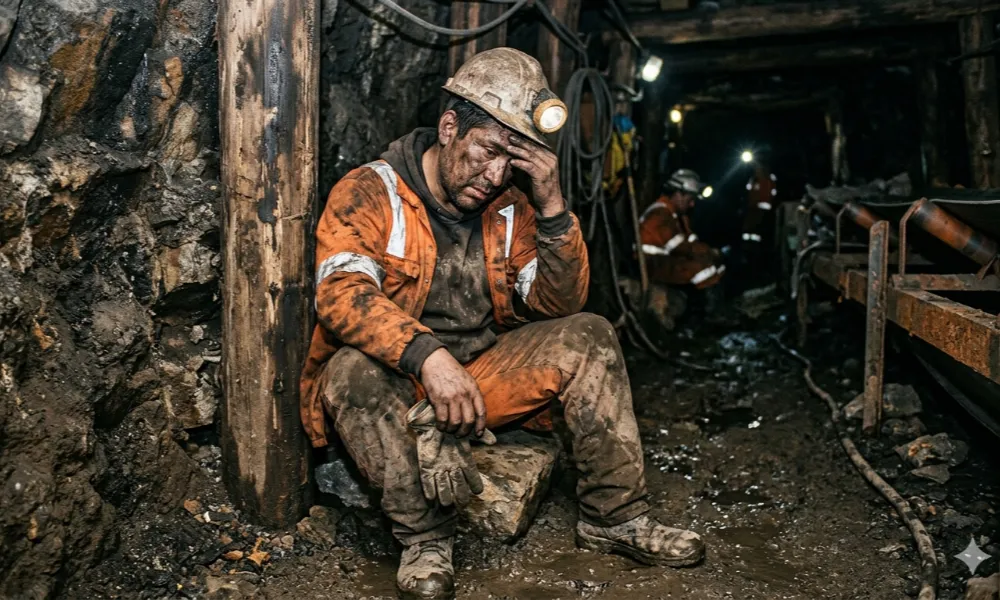 Contenido Original de ACERO Y ROCA - Prohibida su reproducción Intervención médica continua dentro de la operación permiten anticipar deterioros en la salud del trabajador. Imagen ilustratvia: ACERO Y ROCA.