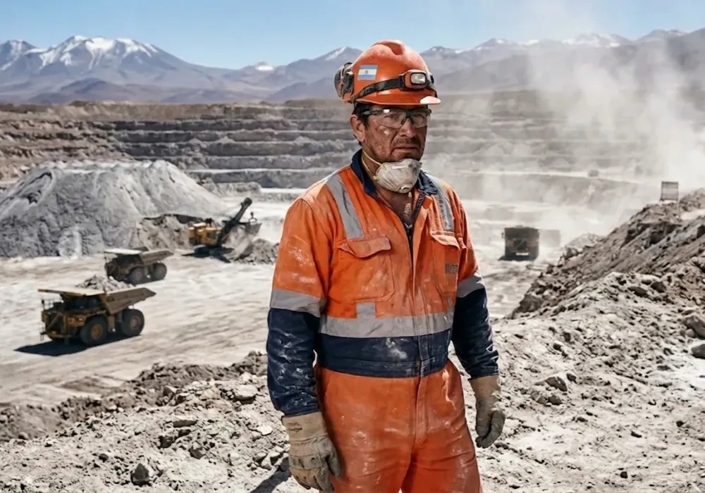 En la mineria de altura, el cuerpo trabaja el doble y el daño también. Contenido Original de ACERO Y ROCA - Prohibida su reproducción