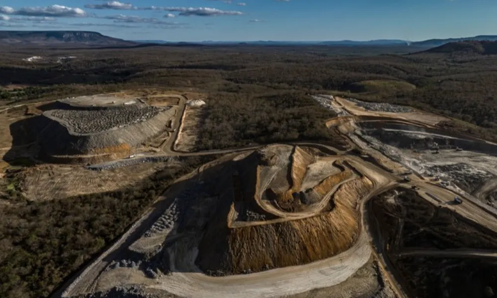 En el sureste de Brasil hay grandes reservas de litio. La empresa minera canadiense Sigma las explota. Foto Dado Galdieri/Bloomberg.