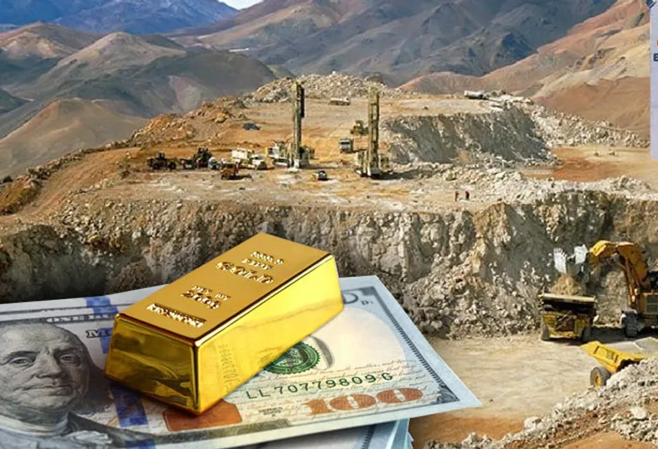 Dólares, oro y minería