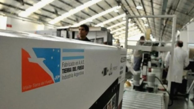 Fábrica en Tierra del Fuego.