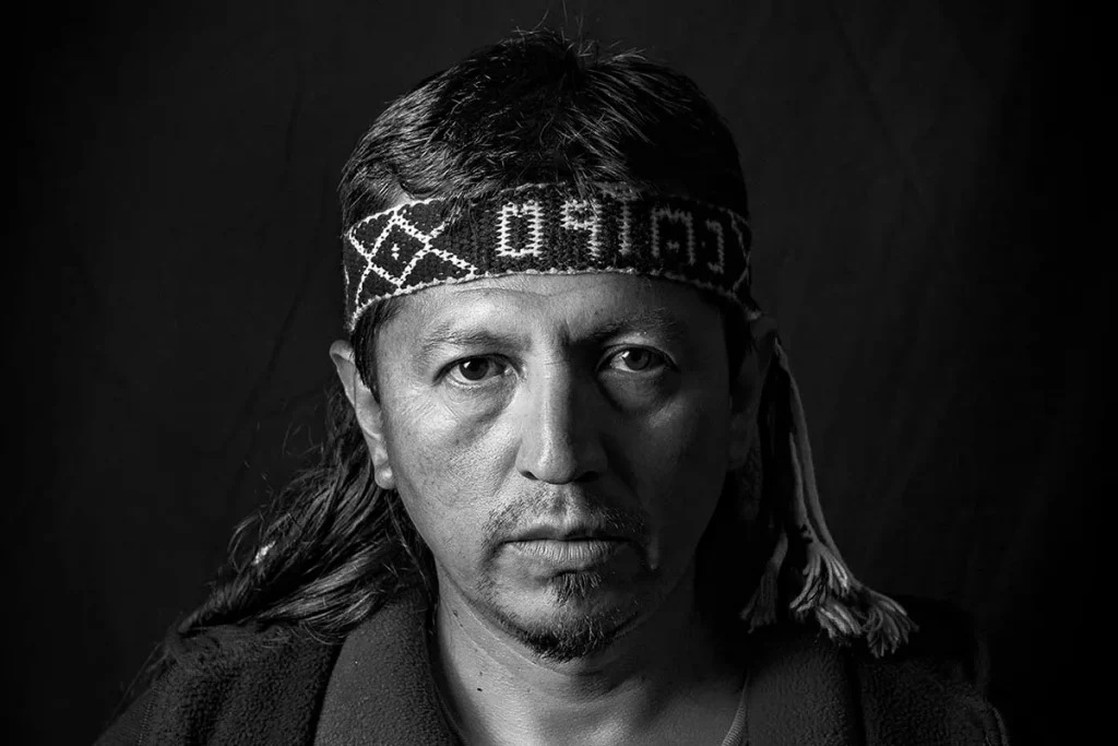 El cacique de Las Capillas, Néstor Jerez,denunció el avasallamiento de su territorio.