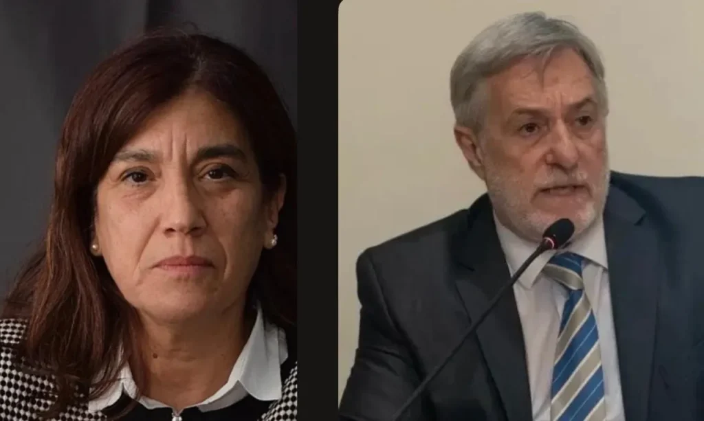  La fiscal federal de Río Gallegos, Sandra Susana Fernández y el juez federal Claudio Marcelo Vázquez