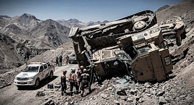 La tragedia donde murió Mario Alancay. Imagen ilustrativa.