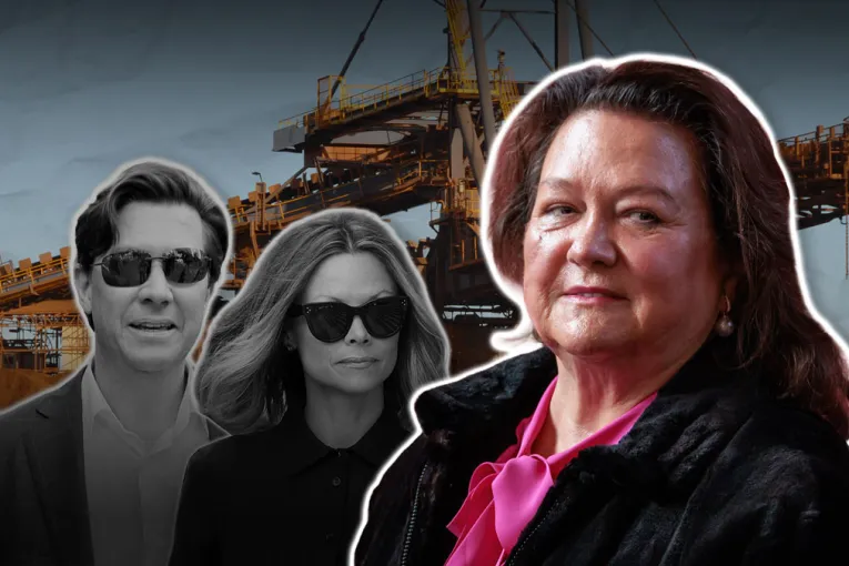 Los hijos mayores de Gina Rinehart, John Hancock y Bianca Rinehart