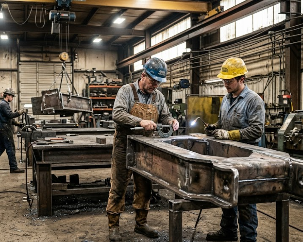 Proveedor local sanjuanino fabricando piezas metalúrgicas pesadas para el sector minero bajo estándares de calidad. Contenido Original de ACERO Y ROCA